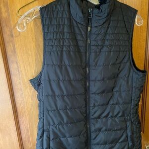Atmosphere Black Quilted Vest